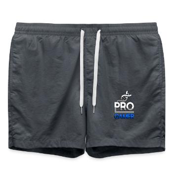 PRO GAMER (Bleu) + ADN - Jeux - Short de bain - charbon - Devant - AI Model Male 185 light (185cm)