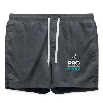 PRO GAMER (Turquoise) + ADN - Jeux - Short de bain - charbon - Devant - AI Model Male 185 light (185cm)