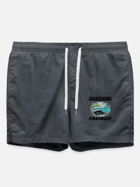 Auto - Badeshorts - Anthrazit