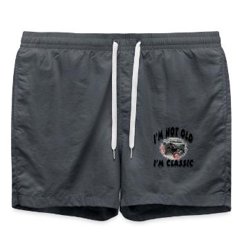 Tractor - Swim Trunks - anthracite - Front - AI Model Male 185 light (185cm)