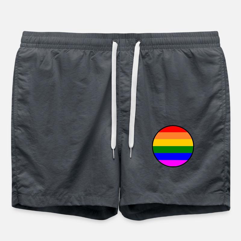 Lgbt - Swim Trunks - anthracite