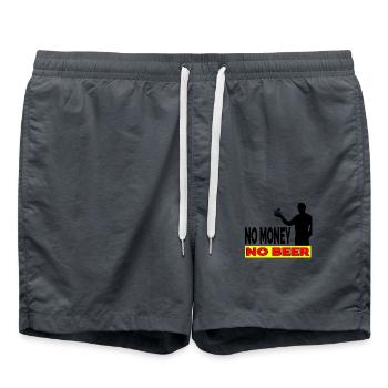 Beer - Swim Trunks - anthracite - Front - AI Model Male 185 light (185cm)