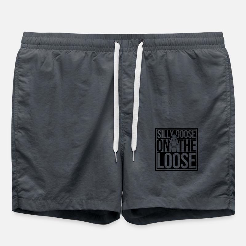 goose on the loose - Swim Trunks - anthracite