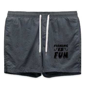 Pêche - Short de bain - charbon - Devant - AI Model Male 185 light (185cm)