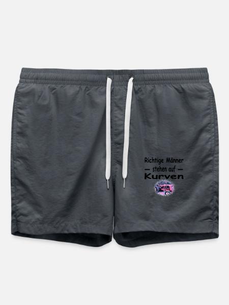 Traktor - Badeshorts - Anthrazit