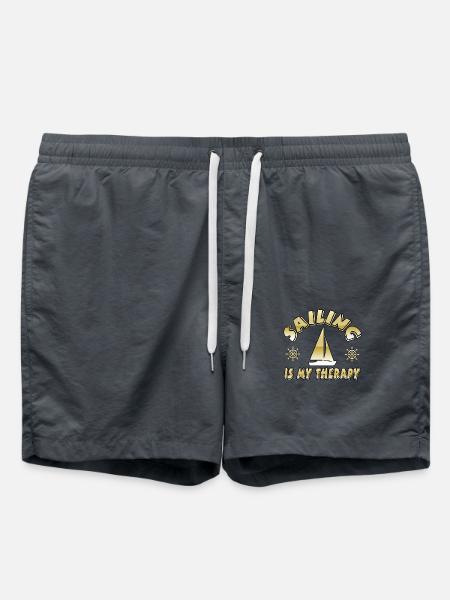 Sail - Swim Trunks - anthracite