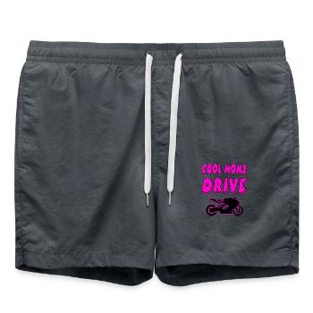 Motorcycle - Swim Trunks - anthracite - Front - AI Model Male 185 light (185cm)