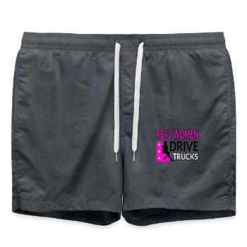 Camion - Short de bain - charbon - Devant - AI Model Male 185 light (185cm)
