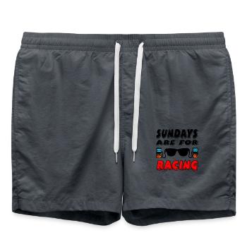 Car - Swim Trunks - anthracite - Front - AI Model Male 185 light (185cm)