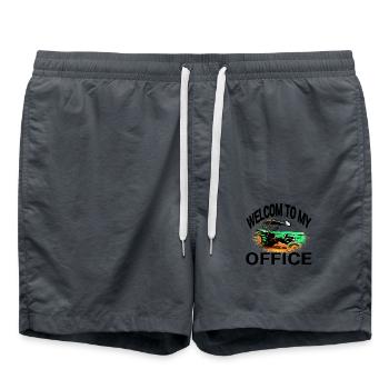 Traktor - Badeshorts - Anthrazit - Vorne - AI Model Male 185 light (185cm)