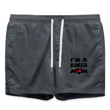 Motorcycle - Swim Trunks - anthracite - Front - AI Model Male 185 light (185cm)