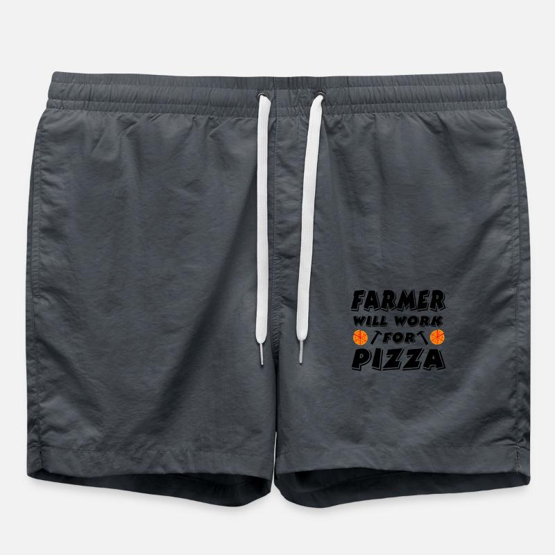Farmer - Swim Trunks - anthracite