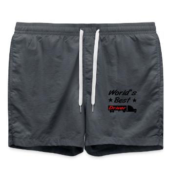 Camion - Short de bain - charbon - Devant - AI Model Male 185 light (185cm)