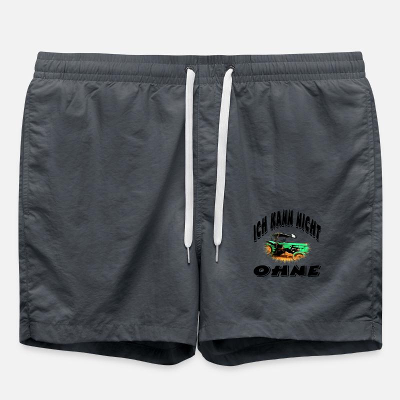 Traktor - Badeshorts - Anthrazit