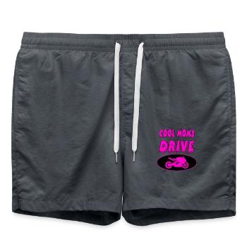 Motorcycle - Swim Trunks - anthracite - Front - AI Model Male 185 light (185cm)