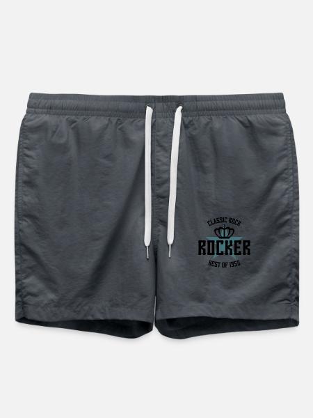 ROCKER STAR BEST OF 1950 - Swim Trunks - anthracite