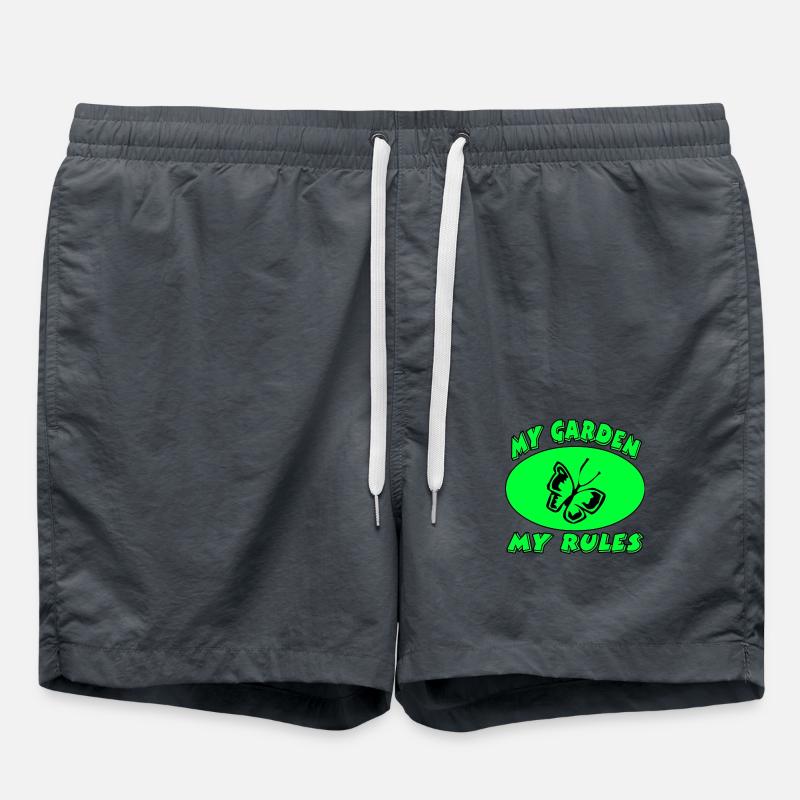 Garden - Swim Trunks - anthracite