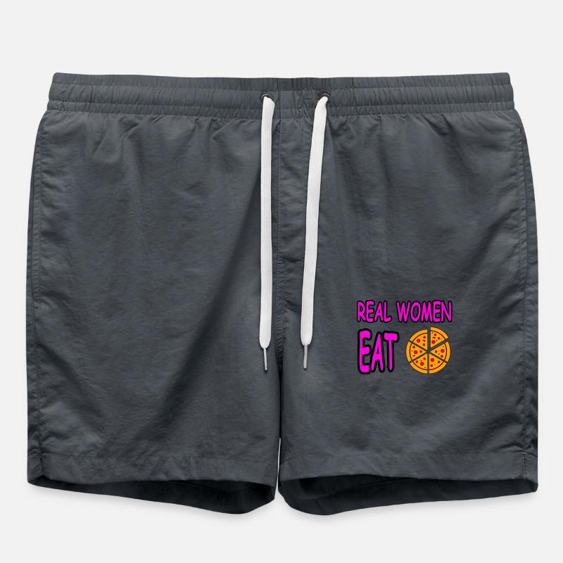 Pizza - Swim Trunks - anthracite
