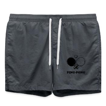 Ping Pong - Short de bain - charbon - Devant - AI Model Male 185 light (185cm)