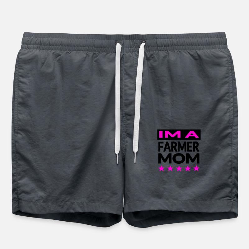 Farmer - Swim Trunks - anthracite