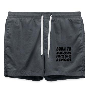 Ferme - Short de bain - charbon - Devant - AI Model Male 185 light (185cm)