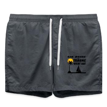Voile - Short de bain - charbon - Devant - AI Model Male 185 light (185cm)