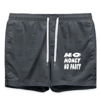 Party - Swim Trunks - anthracite - Front - AI Model Male 185 light (185cm)