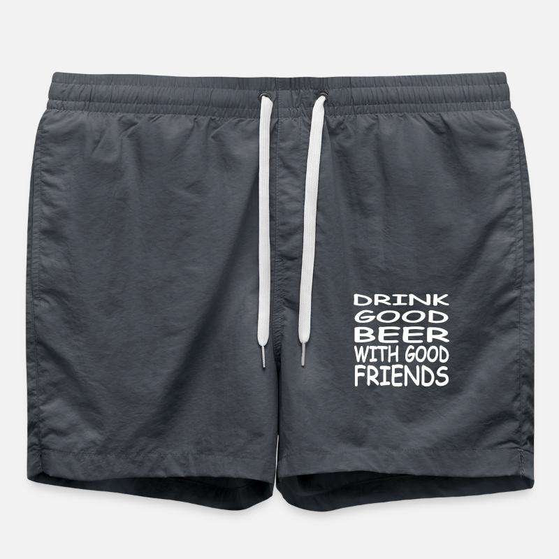 Bière - Short de bain - charbon