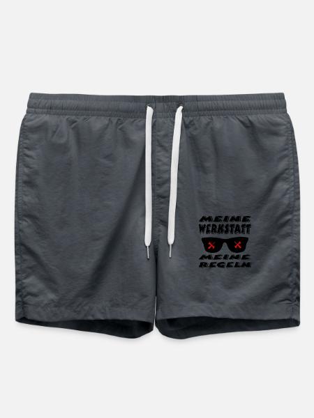 Werkstatt - Badeshorts - Anthrazit
