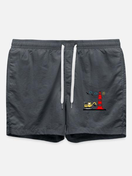 Bagger - Badeshorts - Anthrazit