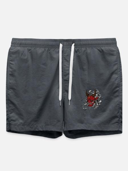 Oni - Badeshorts - Anthrazit