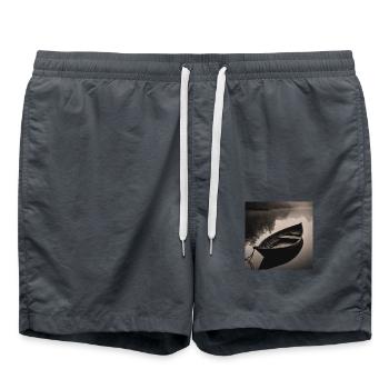 Boot - Badeshorts - Anthrazit - Vorne - AI Model Male 185 light (185cm)