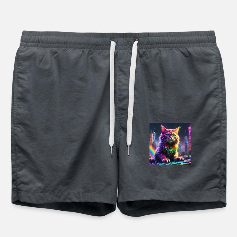 Cat - Swim Trunks - anthracite