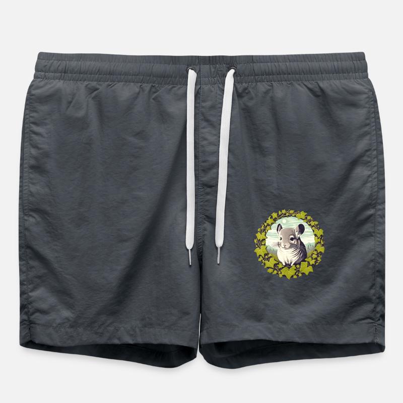 Chinchilla - Badeshorts - Anthrazit