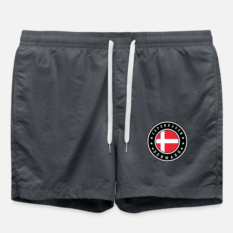 Copenhagen Denmark - Swim Trunks - anthracite