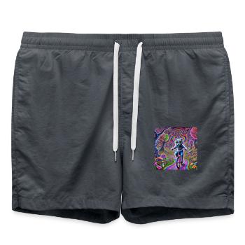 89C984E6 74EA 4950 9037 656EA58D9FA0 - Badeshorts - Anthrazit - Vorne - AI Model Male 185 light (185cm)