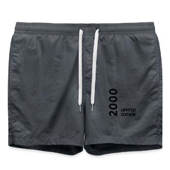 2000 Limited Edition - Swim Trunks - anthracite - Front - AI Model Male 185 light (185cm)