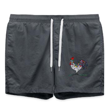Hahn - Badeshorts - Anthrazit - Vorne - AI Model Male 185 light (185cm)
