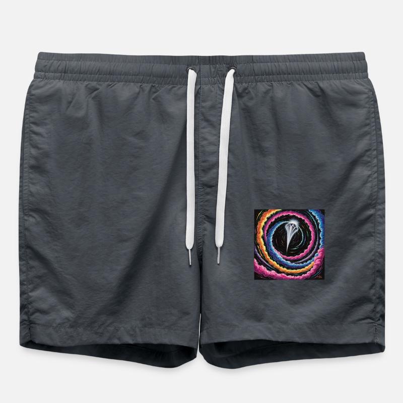 Cosmic Dance – A Journey Through the Galaxy - Swim Trunks - anthracite