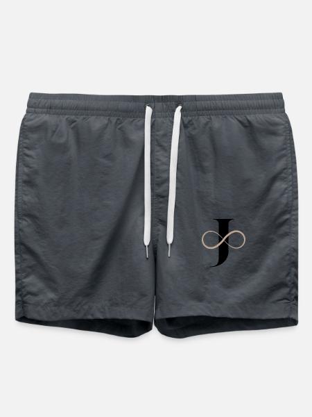 Infinite letter - Swim Trunks - anthracite