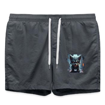 Monster 1 - Badeshorts - Anthrazit - Vorne - AI Model Male 185 light (185cm)