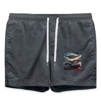 Voiture - Short de bain - charbon - Devant - AI Model Male 185 light (185cm)
