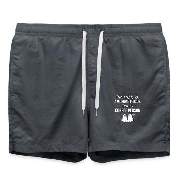 CITATIONS DE GHOST 01 - Short de bain - charbon - Devant - AI Model Male 185 light (185cm)