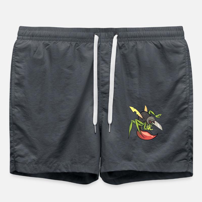 Das Moskitonetz - Badeshorts - Anthrazit