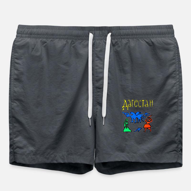 Dagestan Folklore - Swim Trunks - anthracite