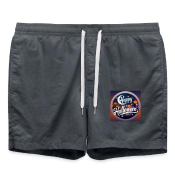 Happy Halloween - Halloween collection - Badeshorts - Anthrazit - Vorne - AI Model Male 185 light (185cm)