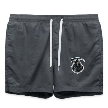 Sensenmann - Badeshorts - Anthrazit - Vorne - AI Model Male 185 light (185cm)