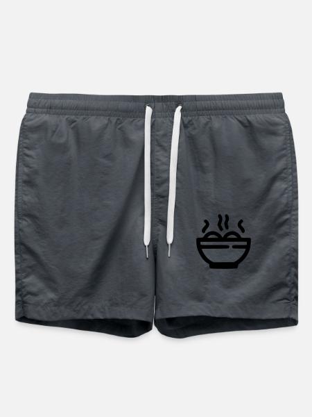 Ramen-Suppe - Badeshorts - Anthrazit