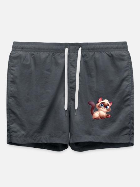 Siamesisch 18 - Badeshorts - Anthrazit