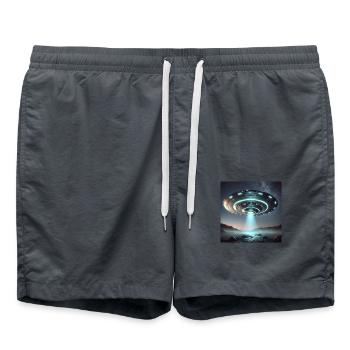 OVNI - Short de bain - charbon - Devant - AI Model Male 185 light (185cm)